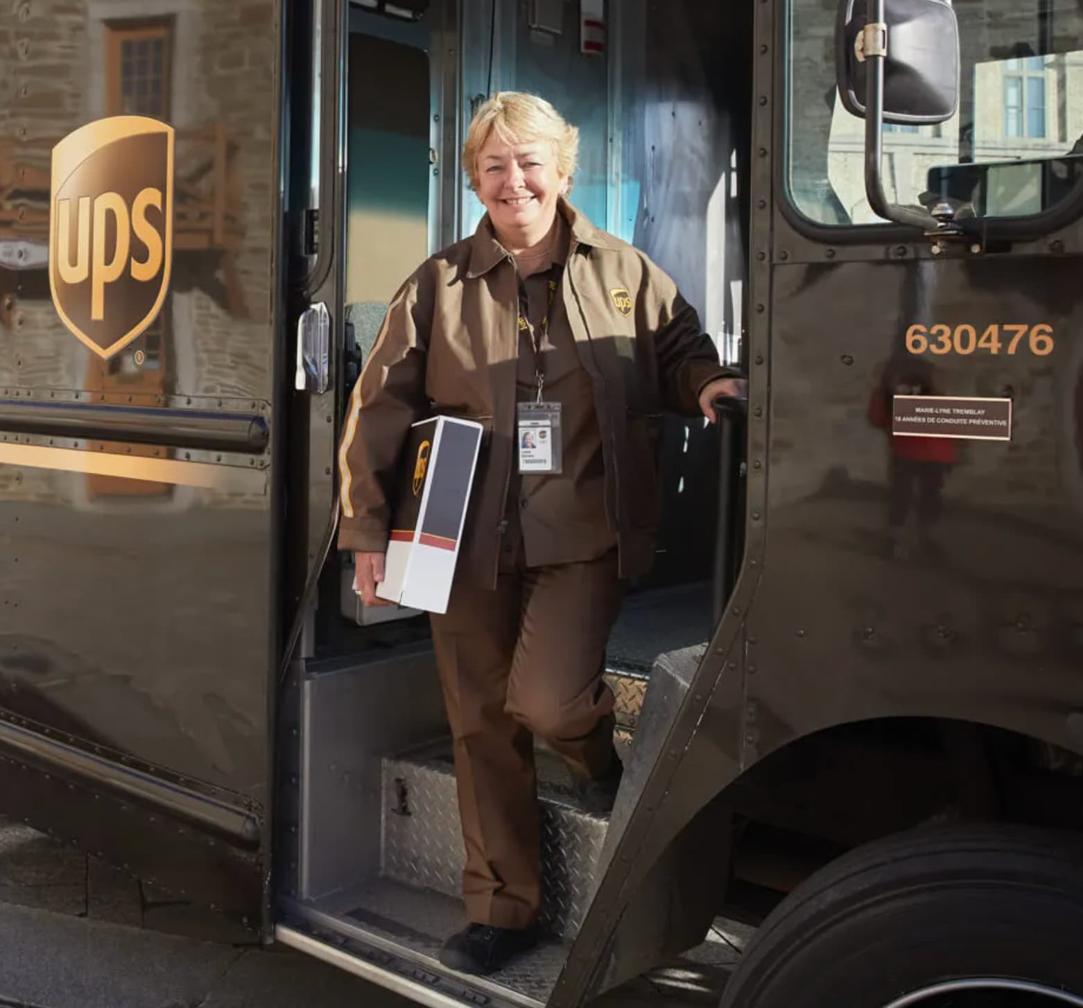 ups delivery driver